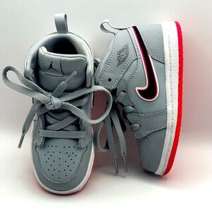 Toddler Jordan Spizike "Wolf Grey”
